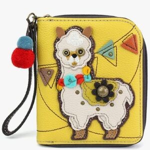 Chala Yellow Llama Wallet